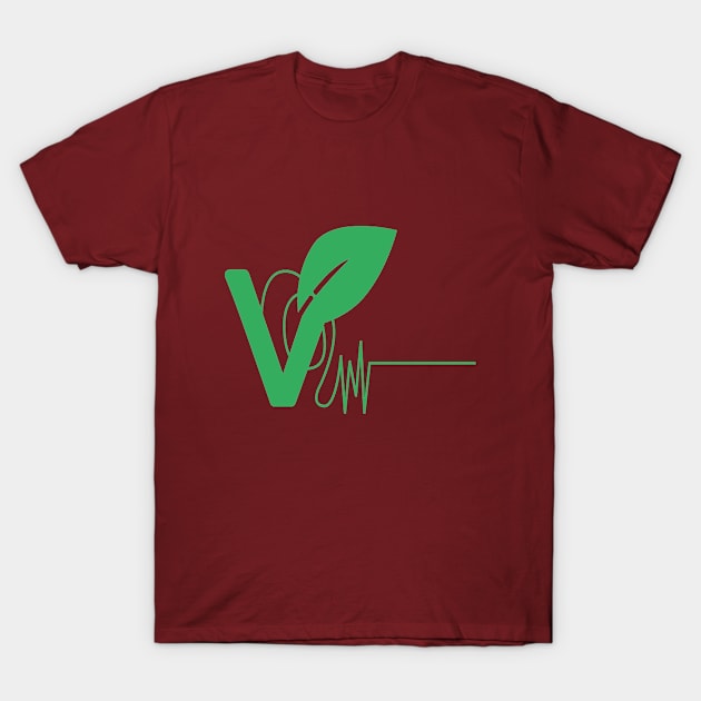 Vegan - Vegetarian T-Shirt by EleganceSpace